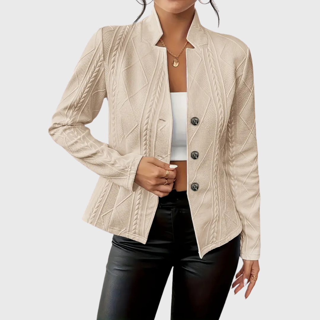 Emilia | Sacou chic cu detalii fine