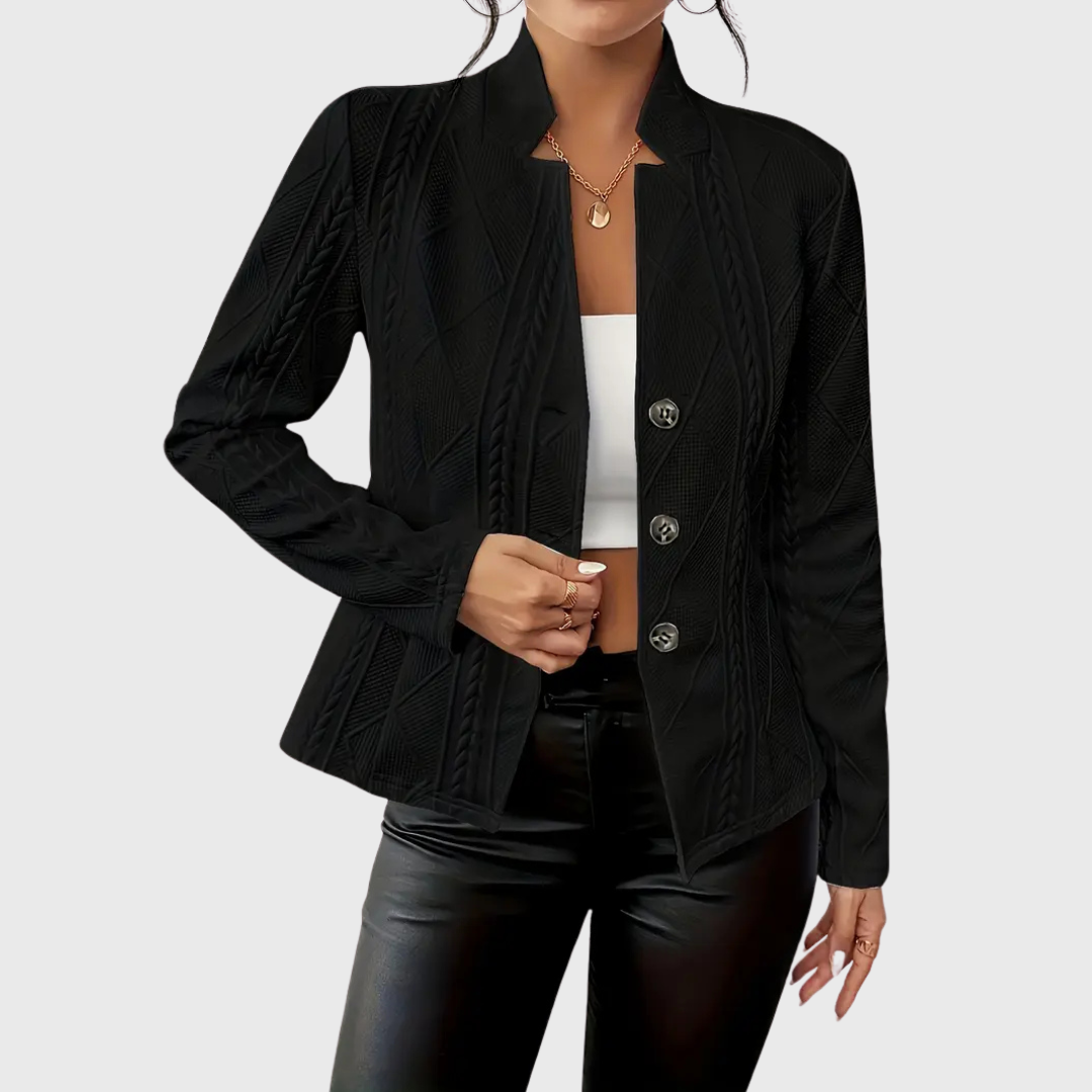 Emilia | Sacou chic cu detalii fine