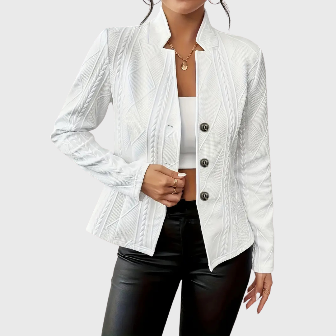 Emilia | Sacou chic cu detalii fine