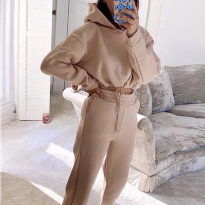 Lucia | Set confortabil de loungewear cu glugă