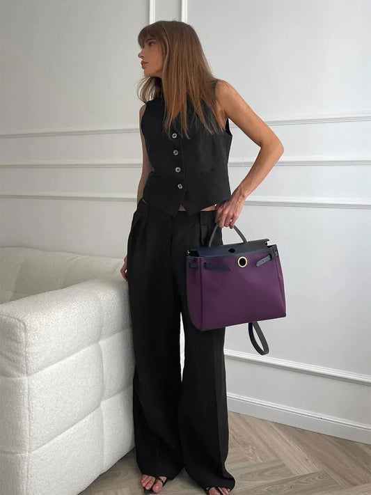Set de pantaloni mereu elegant